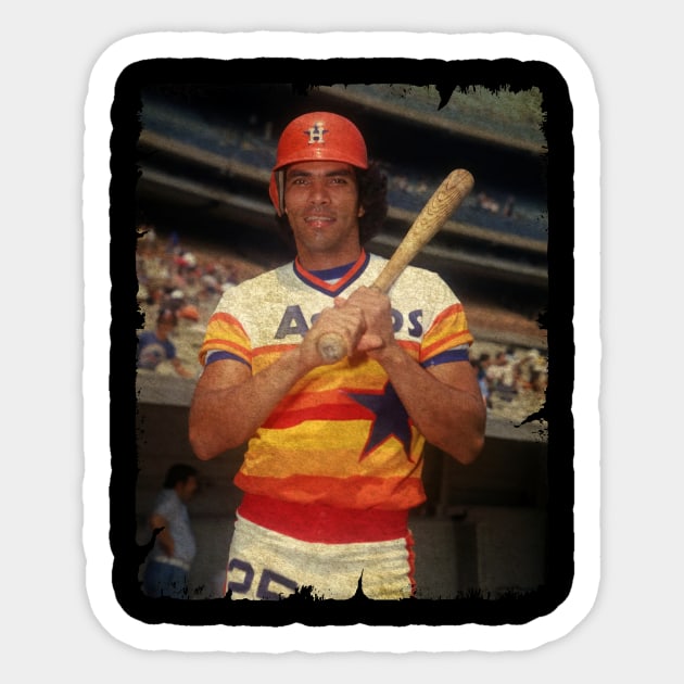 Jose Cruz in Houston Astros Sticker by anjaytenan